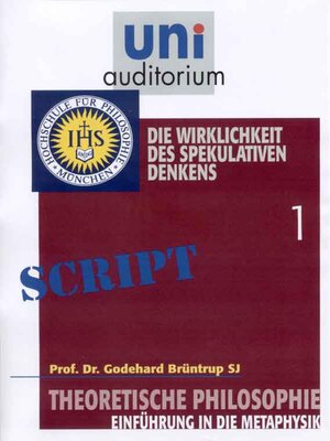 cover image of Theoretische Philosophie, Teil 1